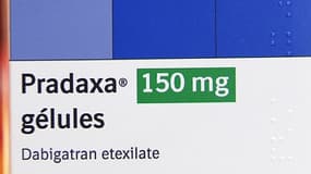 Une boîte de Pradaxa, un anticoagulant de nouvelle génération commercialisé par le laboratoire allemand Boehringer.