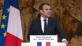 "Fake news": Macron annonce une loi pour renforcer le contrôle sur Internet en "période électorale"