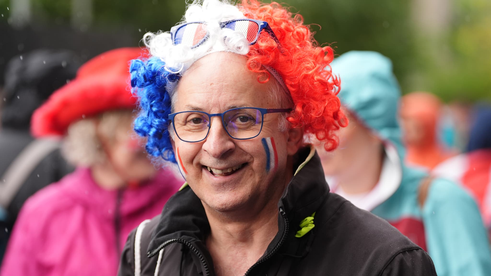 Les supporters avant France-Angleterre à la Coupe du monde de rugby féminine 2025, le 20 septembre 2025. 