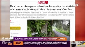Soldats allemands tués en 1944 : des fouilles en Corrèze 