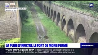 Le fort de Mons reste fermé en raison d'infiltrations d'eau