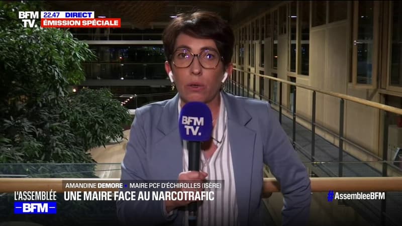 Narcotrafic: Ça fait plus de 20 ans qu'on est en échec sur les politiques de sécurité publique, déplore Amandine Demore, maire PCF d'Échirolles 