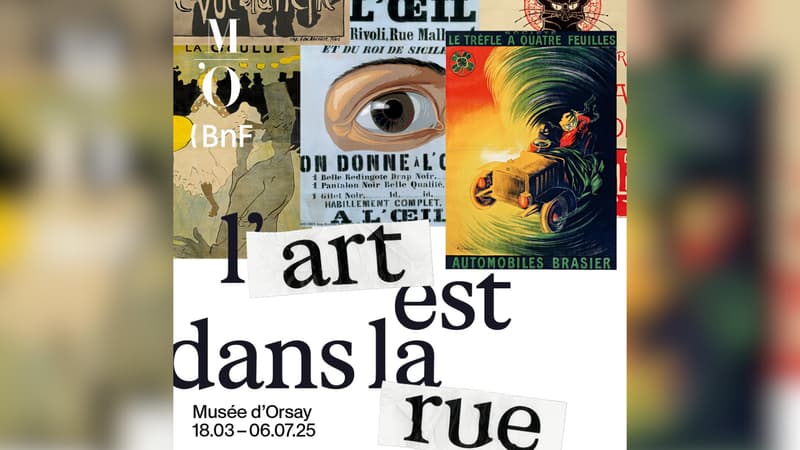 L'exposition L'art est dans la rue au musée d'Orsay en partenariat avec BFMTV