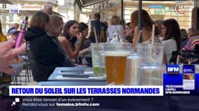 Le soleil est de retour sur les terrasses normandes