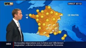 La météo pour ce lundi 6 juillet 2015