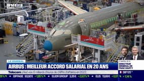 Airbus: meilleur accord salarial en 20 ans