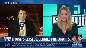 Champs-Élysées: Ultimes préparatifs
