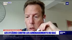 Jean-François Caremel, secrétaire académique SNES-FSU de Lille demande l'aménagement des examens