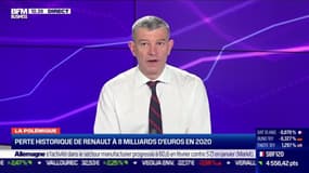 Nicolas Doze : Perte historique de Renault à 8 milliards d'euros en 2020 - 19/02