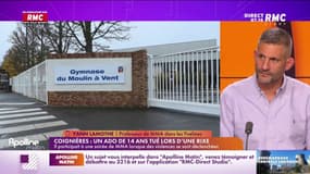 Lamothe : "Quand je sors de la salle, l'enfant est au sol"