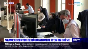 Lyon: grève au centre de régulation du SAMU contre la réorganisation des services d'appels d'urgence