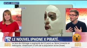 Le nouvel iPhone X piraté