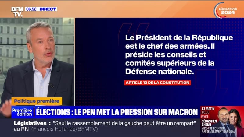 ÉDITO - En dépit de ce qu'avance Marine Le Pen, le titre de chef des armées 