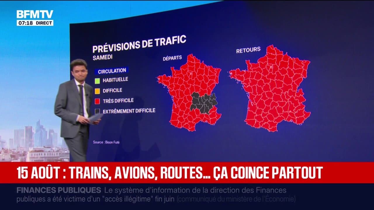 Grève SNCF, trafic routier, vols annulés… un week-end du 15 août très difficile en matière de circulation