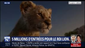 Le Roi Lion dépasse les 5 millions d'entrées en France en deux semaines