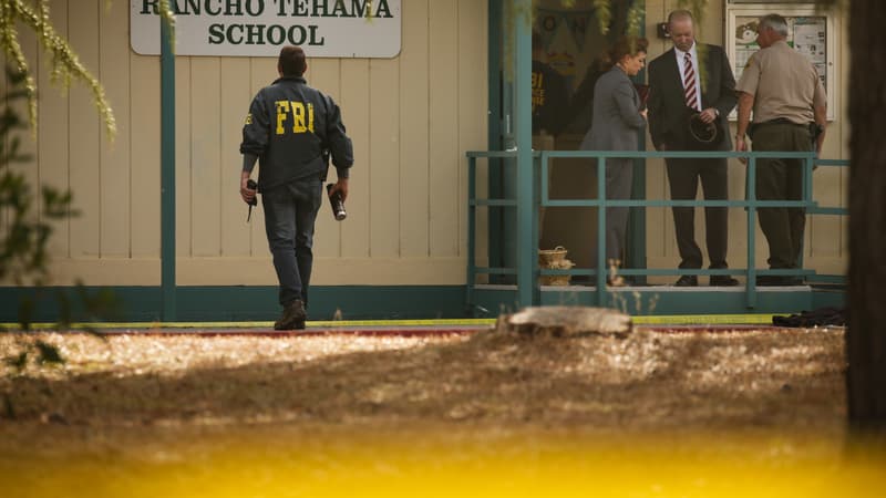 L'école prise pour cible par le tireur en Californie. 