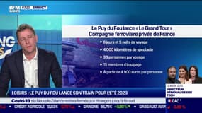 Le Puy du Fou lance son train