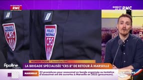 La brigade spécialisée "CRS 8" de retour à Marseille 