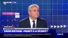Xavier Bertrand dit "ne partager en rien la politique de sécurité d'Emmanuel Macron"