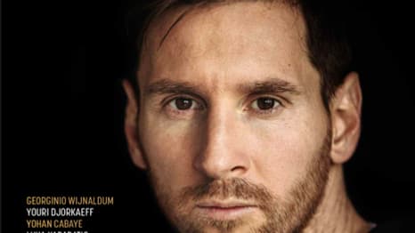 Lionel Messi à la une du magazine du PSG