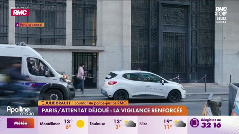Paris / attentat déjoué : la vigilance renforcée