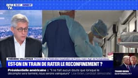 Frédéric Valletoux: pendant le 1er confinement, "on était beaucoup plus derrière les soignants"