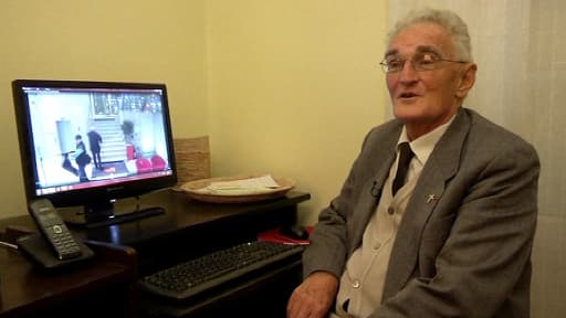 Le père Aurenche, qui a croisé dans nos locaux vendredi 15 novembre, le tireur au fusil à pompe, sans s'en apercevoir.