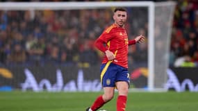 Aymeric Laporte lors du match amical Espagne-Brésil (3-3), le 26 mars 2024