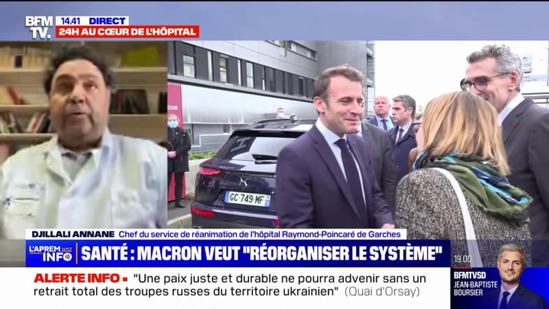 Djillali Annane, chef de la réanimation à l'hôpital Raymond-Poincaré de Garches, sur les annonces d'Emmanuel Macron: 