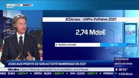 Jean-Charles Decaux (JCDecaux) : JCDecaux enregistre un rebond en 2021 - 10/03