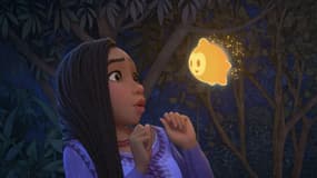 Une scène de "Wish - Asha et la bonne étoile", la nouvelle production de Disney