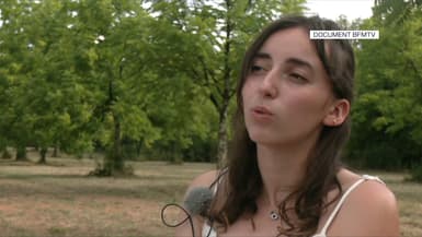 Eva-Louise, fille de Karine Esquivillon