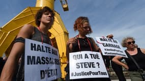Plusieurs centaines de personnes sont mobilisées ce samedi à Nantes 