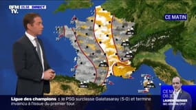 Encore beaucoup de pluie au programme de ce jeudi, et de la neige dans les hauteurs à l'Est