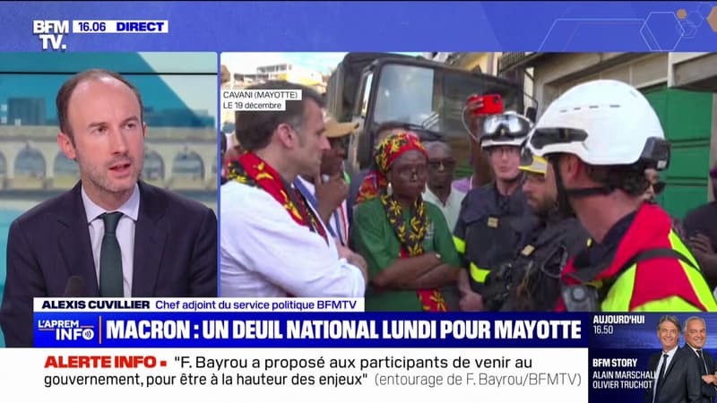 Mayotte: Emmanuel Macron prolonge sa visite jusqu'à vendredi