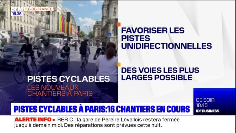 Pistes cyclables à Paris: 16 chantiers de rénovation sont en cours