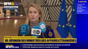 Ukraine: "Le Donbass n'est pas le but ultime de Poutine", alerte la cheffe de la diplomatie de l'UE