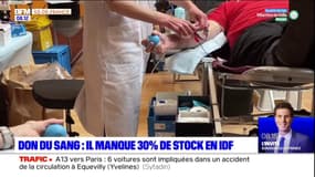 Île-de-France: il manque 30% de stock de sang