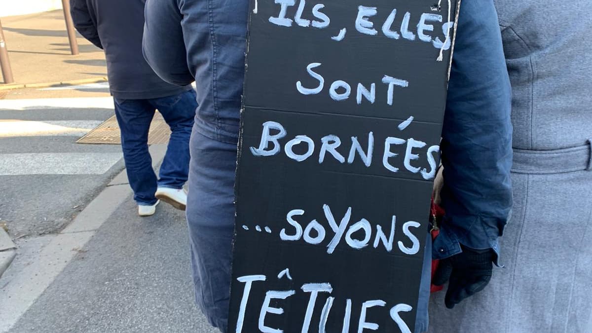 Manifestation à Guéret le 7 février 2023