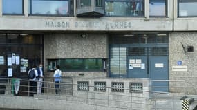 L'entrée de la prison de Fleury-Mérogis, dans la banlieue sud de Paris, le 5 août 2022