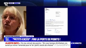 Petits excès de vitesse: "Ça me semble répondre à une préoccupation de bon nombre de nos concitoyens" pour Françoise Dumont, sénatrice LR du Var