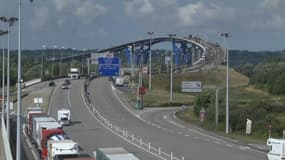 Le pont du grand canal du Havre.