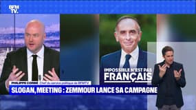 "Impossible n'est pas français", le choix du slogan de Zemmour - 04/12