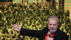 L'ex-président brésilien Luiz Inácio Lula da Silva, le 1er juin 2017 à Brasilia