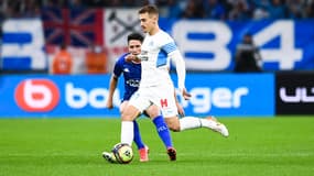 Valentin Rongier lors du match OM-Lorient