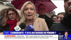 Marine Le Pen: "Les Français sont escroqués avec cette réforme" des retraites