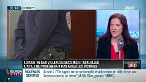 "Je ne peux pas entendre qu'on puisse dire que c'est un progrès ! (...) Non ! Un viol c'est un crime ! c'est punissable de 20 ans de prison. Le HCE alerte sur cet article 2, même le conseil de la magistrature ! 