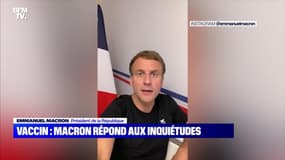 Story 1 : Emmanuel Macron répond aux inquiétudes sur le vaccin - 02/08