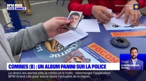 En Belgique, les policiers distribuent aux enfants un album panini sur la police pour créer des vocations