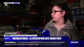 "C'est très dur de penser qu'on va encore rester ici": Plusieurs habitants de Blendecques (Pas-de-Calais) ont été évacués à cause de la crue de l'Aa et s'apprêtent à passer la nuit dans un gymnase